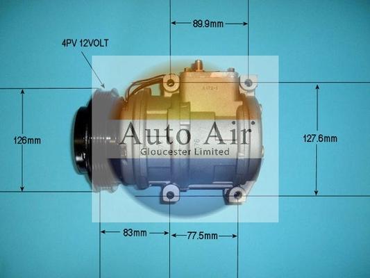 Auto Air Gloucester 14-1448P - Компрессор кондиционера autosila-amz.com