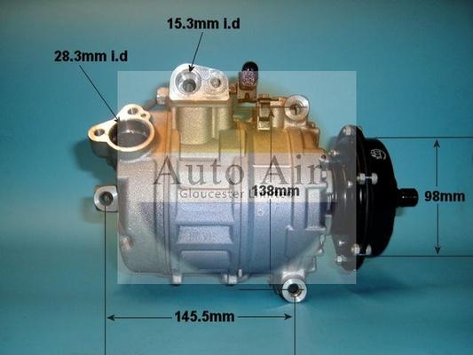 Auto Air Gloucester 14-1263 - Компрессор кондиционера autosila-amz.com