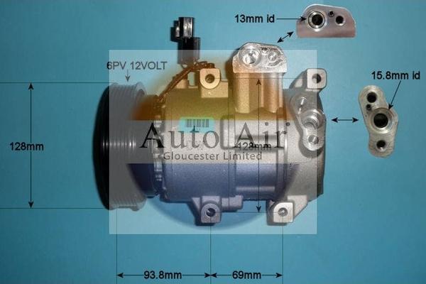 Auto Air Gloucester 14-2076 - Компрессор кондиционера autosila-amz.com