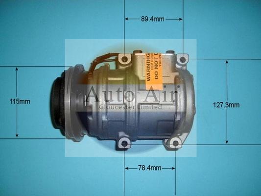 Auto Air Gloucester 14-7704R - Компрессор кондиционера autosila-amz.com