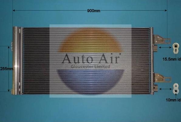 Auto Air Gloucester 16-9802 - Конденсатор кондиционера autosila-amz.com