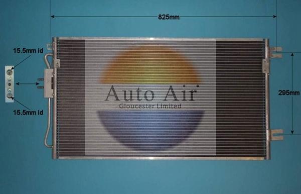 Auto Air Gloucester 16-1999A - Конденсатор кондиционера autosila-amz.com