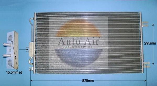 Auto Air Gloucester 16-1999 - Конденсатор кондиционера autosila-amz.com