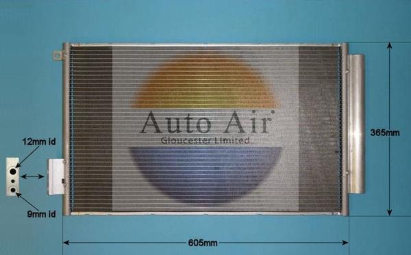 Auto Air Gloucester 16-1994 - Конденсатор кондиционера autosila-amz.com