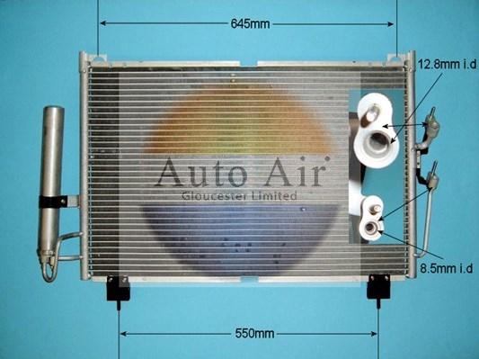 Auto Air Gloucester 16-1346 - Конденсатор кондиционера autosila-amz.com