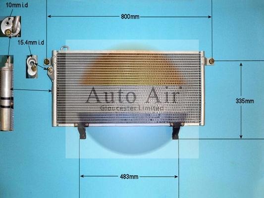 Auto Air Gloucester 16-1218 - Конденсатор кондиционера autosila-amz.com