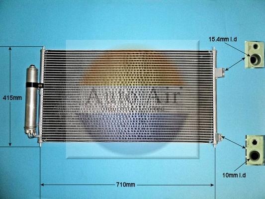 Auto Air Gloucester 16-2036 - Конденсатор кондиционера autosila-amz.com