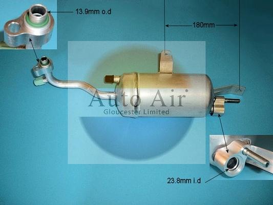 Auto Air Gloucester 31-0009 - Осушитель, кондиционер autosila-amz.com