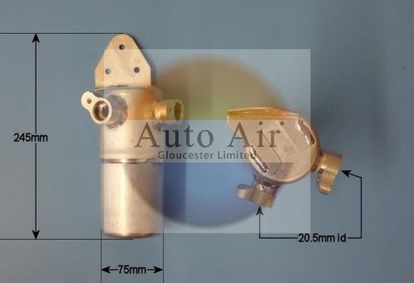 Auto Air Gloucester 31-0081 - Осушитель, кондиционер autosila-amz.com