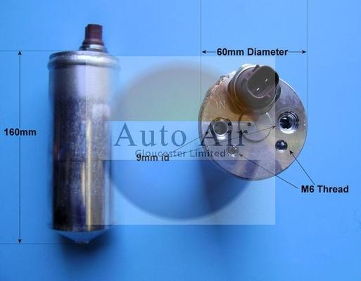 Auto Air Gloucester 31-0074 - Осушитель, кондиционер autosila-amz.com