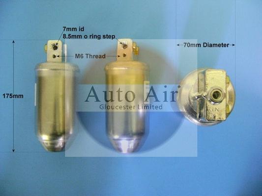 Auto Air Gloucester 31-1121 - Осушитель, кондиционер autosila-amz.com