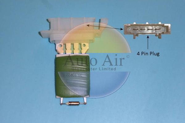 Auto Air Gloucester 20-0015 - Дополнительный резистор, вентилятор кондиционера autosila-amz.com