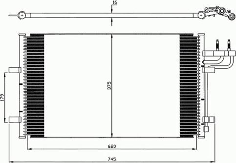 Autoclima 30311547CP - Конденсатор кондиционера autosila-amz.com