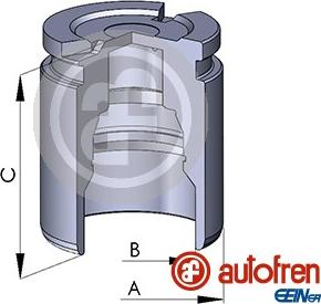 AUTOFREN SEINSA D02593 - Поршень, корпус скобы тормоза autosila-amz.com