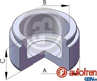 AUTOFREN SEINSA D025106 - Поршень, корпус скобы тормоза autosila-amz.com