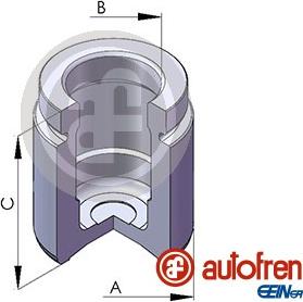 AUTOFREN SEINSA D025125 - Поршень, корпус скобы тормоза autosila-amz.com