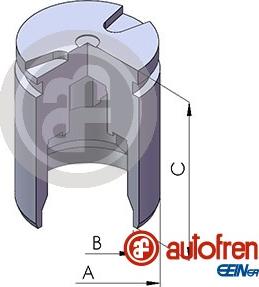 AUTOFREN SEINSA D025758 - Поршень, корпус скобы тормоза autosila-amz.com