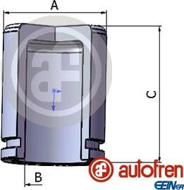 AUTOFREN SEINSA D025440 - Поршень, корпус скобы тормоза autosila-amz.com