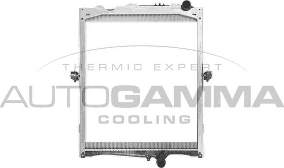 Autogamma 405500 - Радиатор, охлаждение двигателя autosila-amz.com