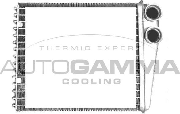 Autogamma 105328 - Теплообменник, отопление салона autosila-amz.com
