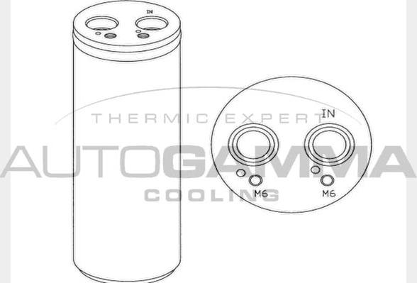 Autogamma 106400 - Осушитель, кондиционер autosila-amz.com