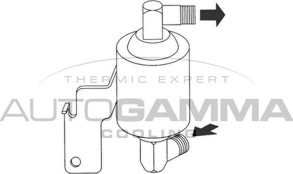 Autogamma 106143 - Осушитель, кондиционер autosila-amz.com