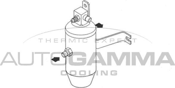 Autogamma 106142 - Осушитель, кондиционер autosila-amz.com
