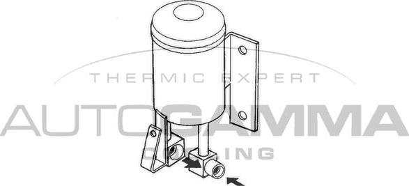 Autogamma 106176 - Осушитель, кондиционер autosila-amz.com