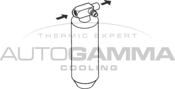 Autogamma 106351 - Осушитель, кондиционер autosila-amz.com