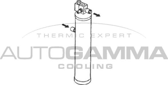 Autogamma 106362 - Осушитель, кондиционер autosila-amz.com