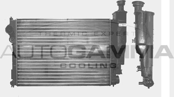 Autogamma 100769 - Радиатор, охлаждение двигателя autosila-amz.com