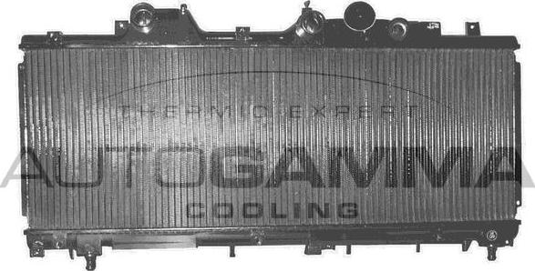 Autogamma 101424 - Радиатор, охлаждение двигателя autosila-amz.com