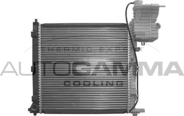Autogamma 101514 - Радиатор, охлаждение двигателя autosila-amz.com
