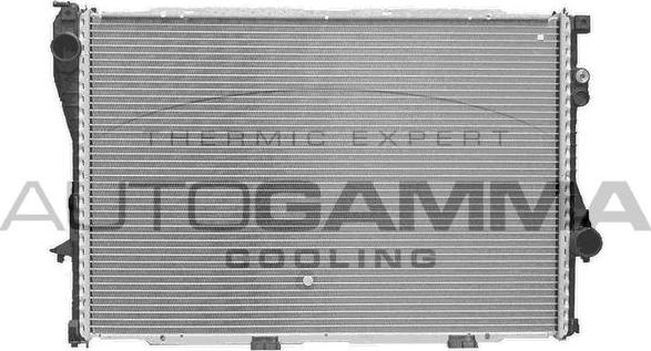Autogamma 101156 - Радиатор, охлаждение двигателя autosila-amz.com