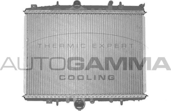 Autogamma 101348 - Радиатор, охлаждение двигателя autosila-amz.com