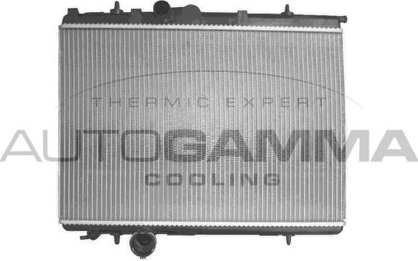 Autogamma 103567 - Радиатор, охлаждение двигателя autosila-amz.com