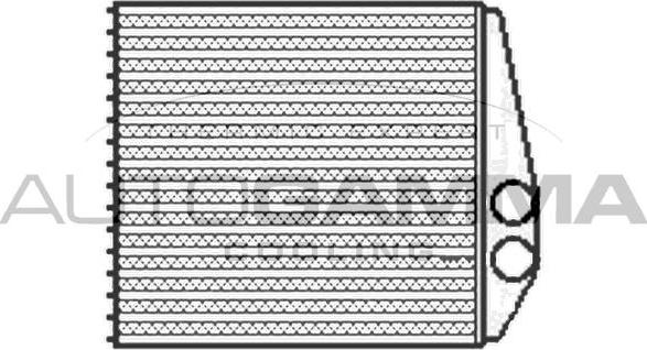 Autogamma 103509 - Теплообменник, отопление салона autosila-amz.com