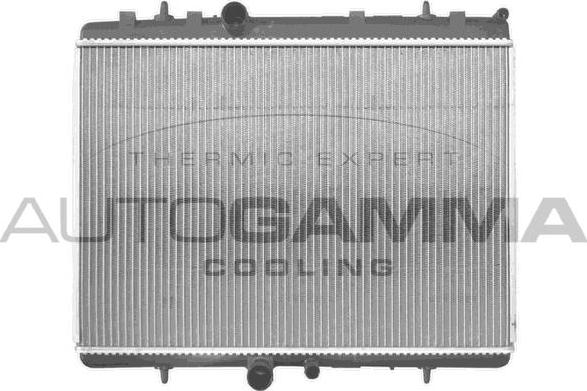 Autogamma 103588 - Радиатор, охлаждение двигателя autosila-amz.com