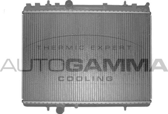 Autogamma 103640 - Радиатор, охлаждение двигателя autosila-amz.com