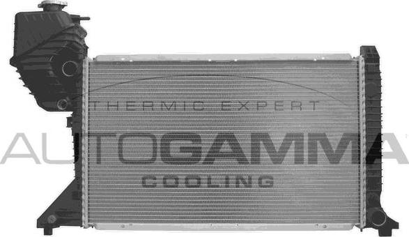 Autogamma 103047 - Радиатор, охлаждение двигателя autosila-amz.com