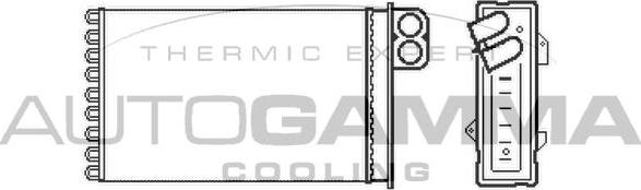 Autogamma 103082 - Теплообменник, отопление салона autosila-amz.com