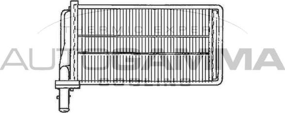 Autogamma 103024 - Теплообменник, отопление салона autosila-amz.com