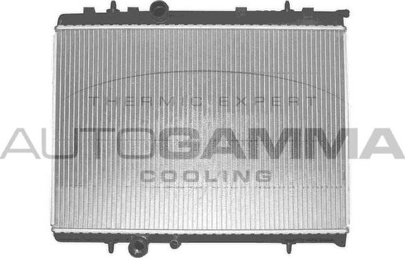 Autogamma 103171 - Радиатор, охлаждение двигателя autosila-amz.com