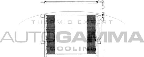 Autogamma 103298 - Конденсатор кондиционера autosila-amz.com