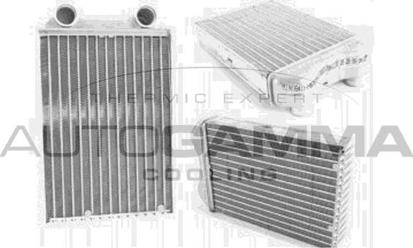 Autogamma 103204 - Теплообменник, отопление салона autosila-amz.com