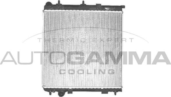 Autogamma 102992 - Радиатор, охлаждение двигателя autosila-amz.com