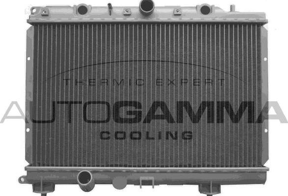 Autogamma 102943 - Радиатор, охлаждение двигателя autosila-amz.com