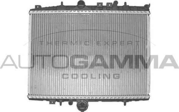 Autogamma 102590 - Радиатор, охлаждение двигателя autosila-amz.com