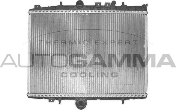 Autogamma 102591 - Радиатор, охлаждение двигателя autosila-amz.com