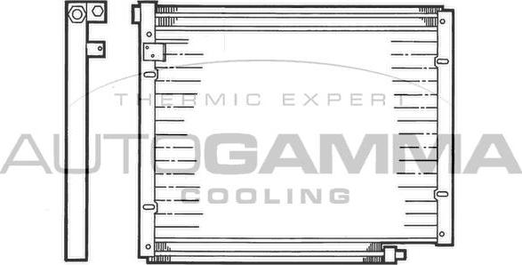 Autogamma 102620 - Конденсатор кондиционера autosila-amz.com
